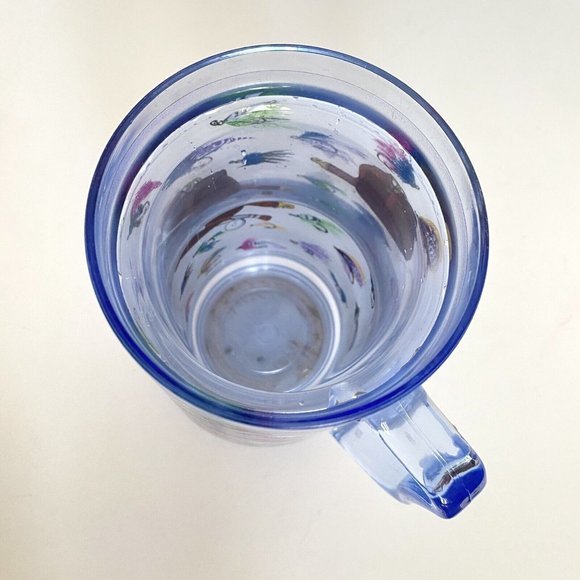 Big Chill Fly Fishing Lures Double Wall Handled Blue Freezer Beer Mug 16oz - Picture 8 of 11